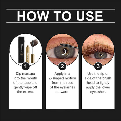Natural Long Lasting Waterproof & Sweatproof Brown Mascara
