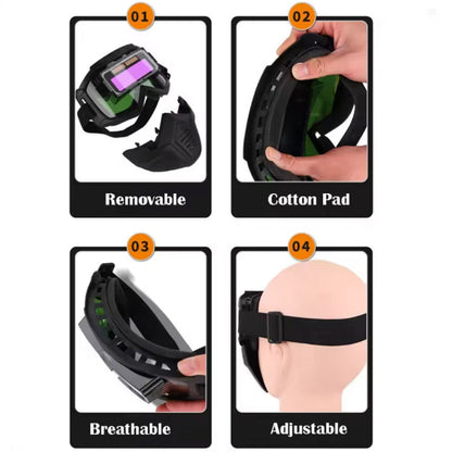 ✨LAST DAY SALE 50% OFF✨Auto-Darkening Welding Helmet for Eye Safety