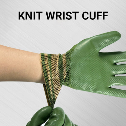 💥 49% OFF🎁 Rubber Coated Work Gloves with Knit Wrist Cuff