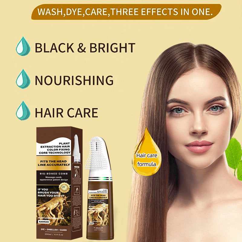 Portable Safe Hair Dye Comb