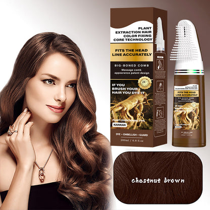 Portable Safe Hair Dye Comb