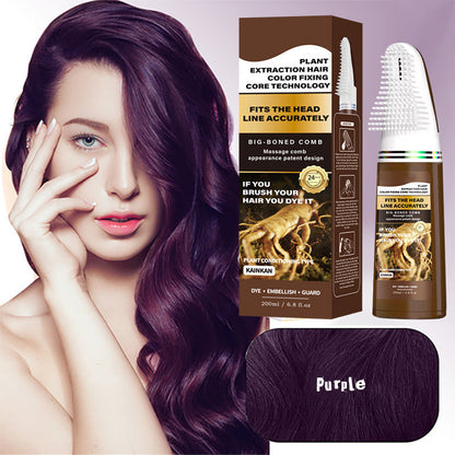 Portable Safe Hair Dye Comb