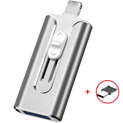 64GB~1TB Micro USB + MFi Certified Lightning + 8 Pin + USB 3.0 ⚡4 in1 Flash Drive for iPhone/iPad/Android/PC⚡