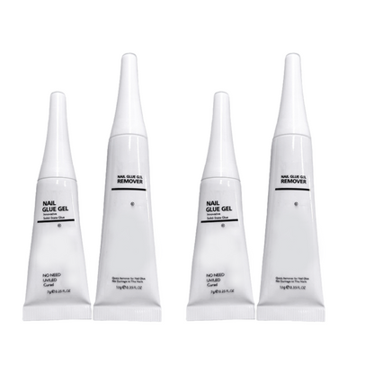 Professional Strong Quick Drying Nail Glue (No UV Light Needed)