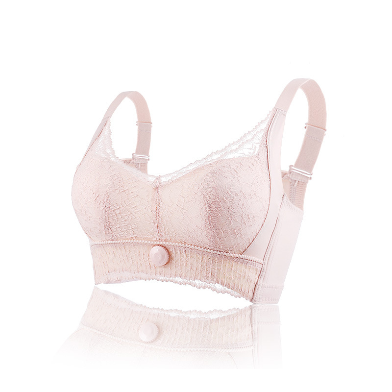 Women's Seamless Breathable & Adjustable Push-Up Fixed Cup Support Bra