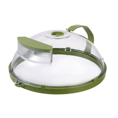 🔥New Hot Selling❤️‍🔥 Clear Microwave Splatter Cover with Water Steamer and Handle