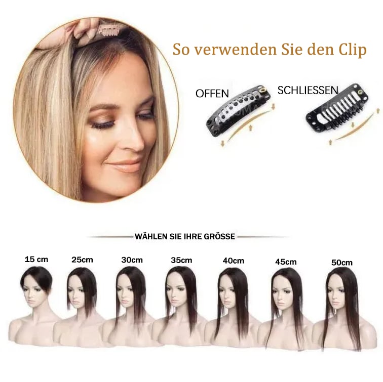 🔥Only $19.99 Last Day 💥Breathable Natural Hair Tips for Women with Thinning Hair