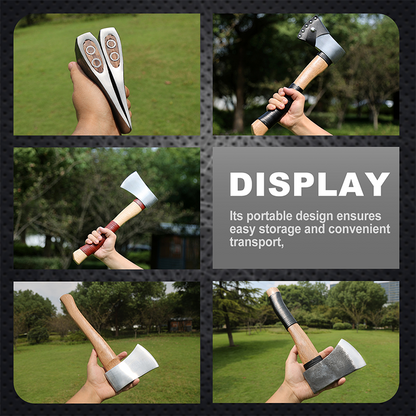 Durable Hatchet with Wood Handle👍