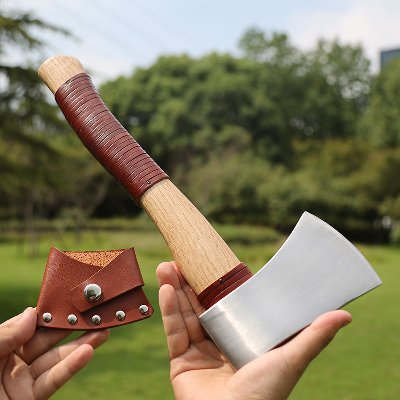 Durable Hatchet with Wood Handle👍