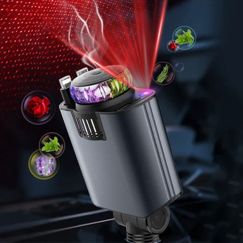 🔋Limited Time Promotion 50% OFF⚡5-in-1 Charger & Aroma Diffuser & Starlight Ceiling