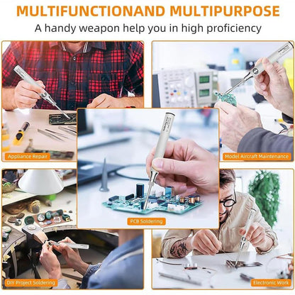 Multifunctional Cordless Welding Pen Portable Soldering Iron Kit