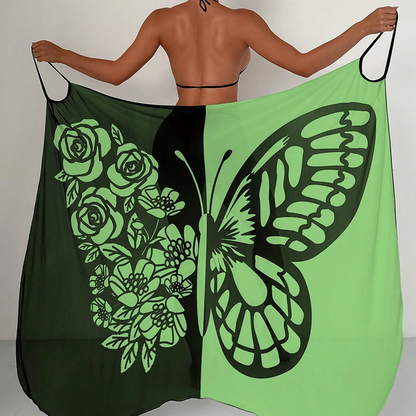 ⏳Time-limited Special⏰Women's Butterfly Swimsuit Cover-Up & Dress
