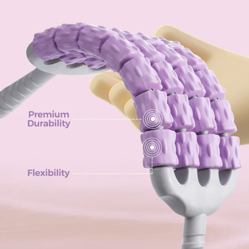 Bendable Multi-Row Massage Roller