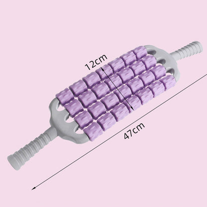 Bendable Multi-Row Massage Roller