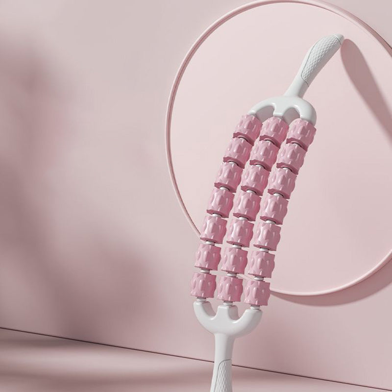 Bendable Multi-Row Massage Roller