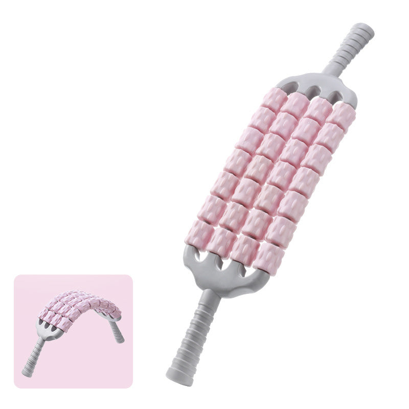 Bendable Multi-Row Massage Roller