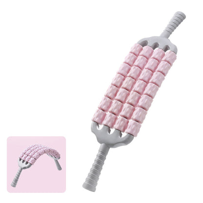 Bendable Multi-Row Massage Roller
