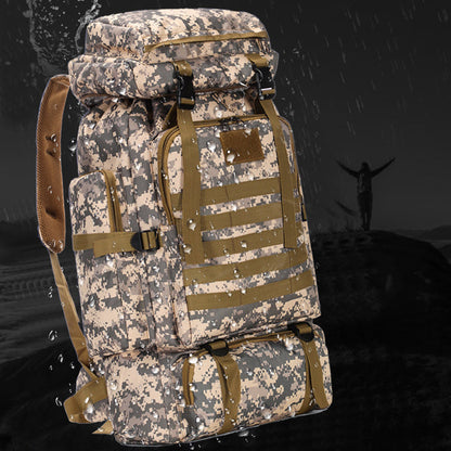 80L Outdoor Waterproof Tactical Backpack