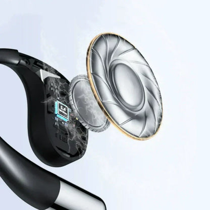 Wireless Open-Ear Earbuds with LED Display