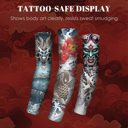 Sun-Protective & Breathable Tattoo Cooling Sleeve