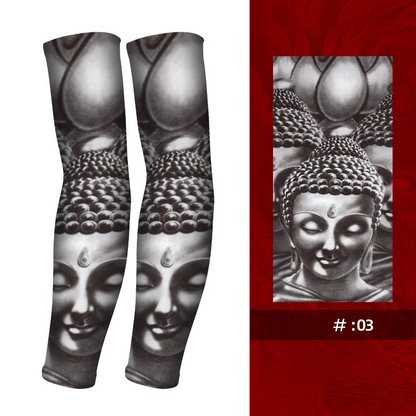 Sun-Protective & Breathable Tattoo Cooling Sleeve
