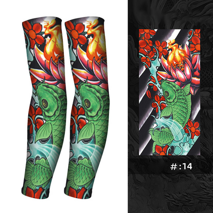 Sun-Protective & Breathable Tattoo Cooling Sleeve