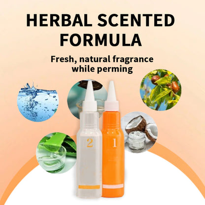Long-Lasting Herbal Cold Perm Solution
