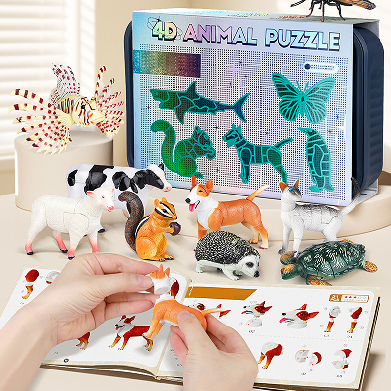 🐞🎄New collection✨ Insect & Animal Building Toys - 3 Levels of Difficulty, Non-Toxic Materials, Educational 🎨⚙️