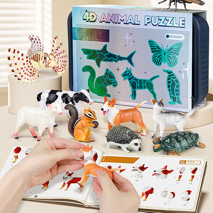 🐞🎄New collection✨ Insect & Animal Building Toys - 3 Levels of Difficulty, Non-Toxic Materials, Educational 🎨⚙️