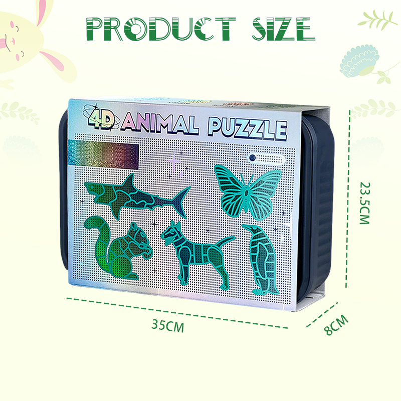 🐞🎄New collection✨ Insect & Animal Building Toys - 3 Levels of Difficulty, Non-Toxic Materials, Educational 🎨⚙️