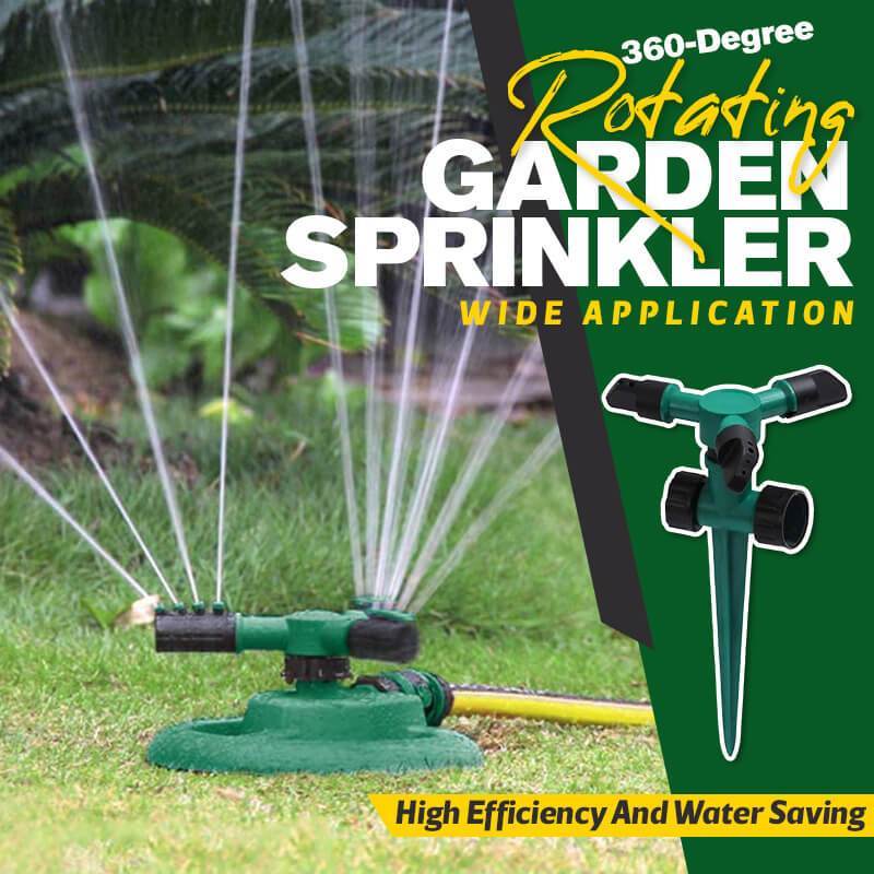 ⏳Limited-time 50% off⏰360-degree rotating garden sprinkler⛲💦