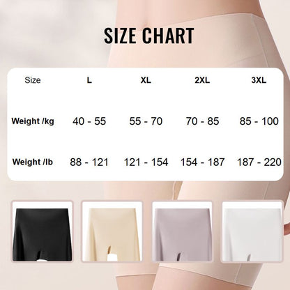 🔥New Hot Selling❤️‍🔥 Women High-Waist Ice Silk Underwear with Tummy-Control & Hip-Lifting