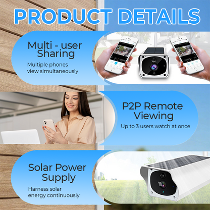 Solar Wireless Security Cameras