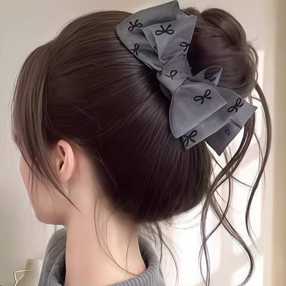 Wig & Bow Stylish Hair Accessory