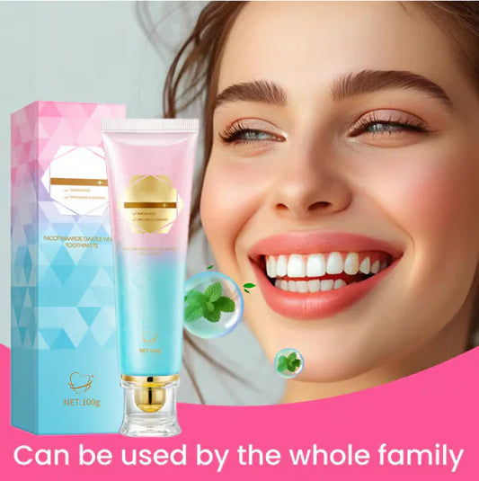 🪥New Hot Selling-Buy 2 Get 1 Free🦷Niacinamide Toothpaste for Bright White Teeth🦷The New Secret Weapon for Your Smile!