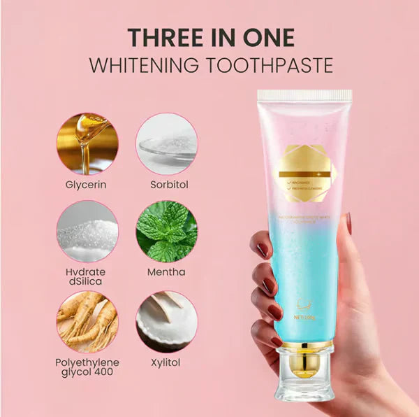🪥New Hot Selling-Buy 2 Get 1 Free🦷Niacinamide Toothpaste for Bright White Teeth🦷The New Secret Weapon for Your Smile!
