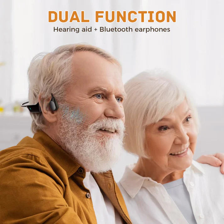🔥New Hot Selling❤️‍🔥 Bone Conduction Smart Hearing Aid Bluetooth Earphones