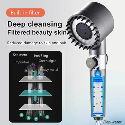 🏆🛁High-pressure multifunctional shower head set🫧