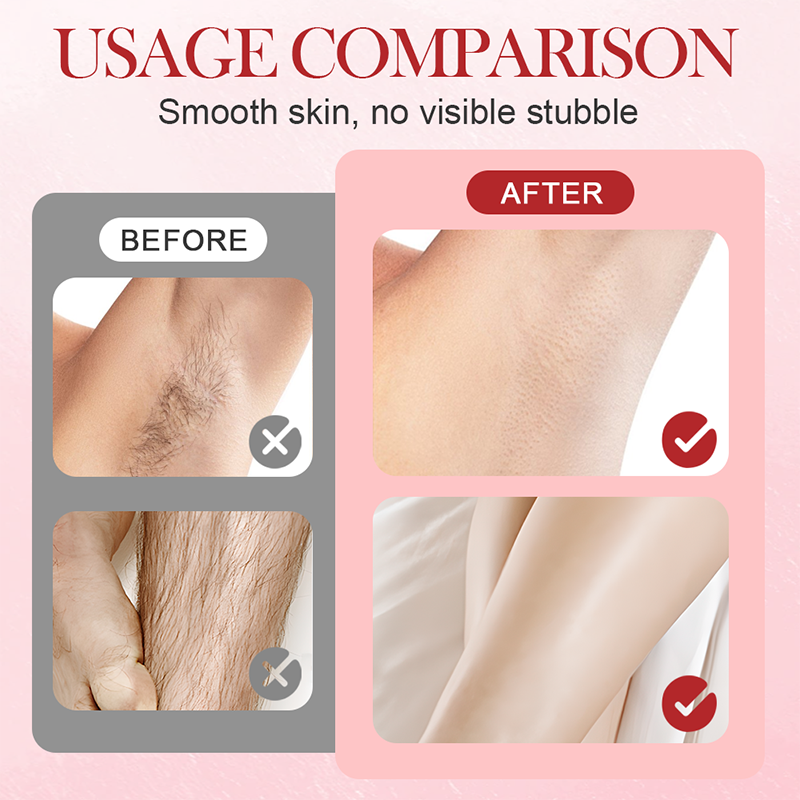 Portable Dual-Head Electric Epilator