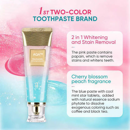 🪥New Hot Selling-Buy 2 Get 1 Free🦷Niacinamide Toothpaste for Bright White Teeth🦷The New Secret Weapon for Your Smile!