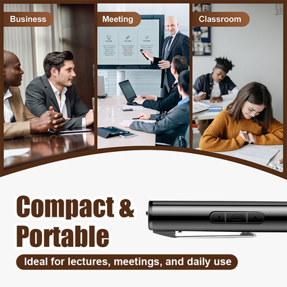 Multi-Function High-Capacity Voice Recorder Pen