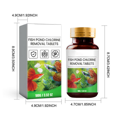Fish Ponds Aquariums Chlorine Removal Tablets