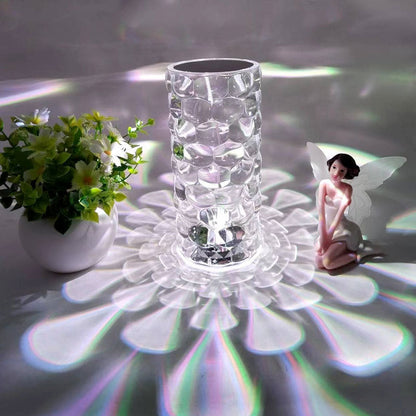 🎁🔥2025 Hot Sale 49%OFF🎁Touching Control Rose Crystal Lamp