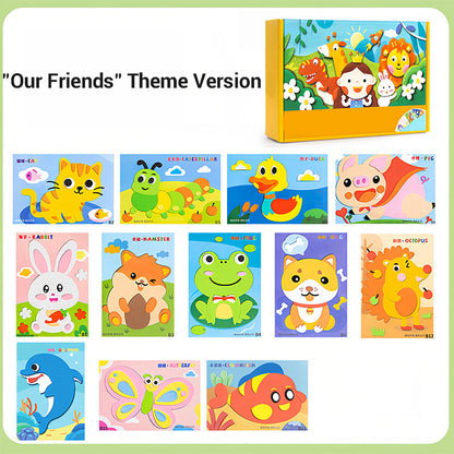🔥HOT SALE 50% OFF-Children’s DIY 3D EVA Sticker Craft