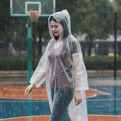 Portable Rain Poncho for Adults