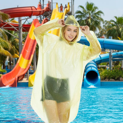 Portable Rain Poncho for Adults