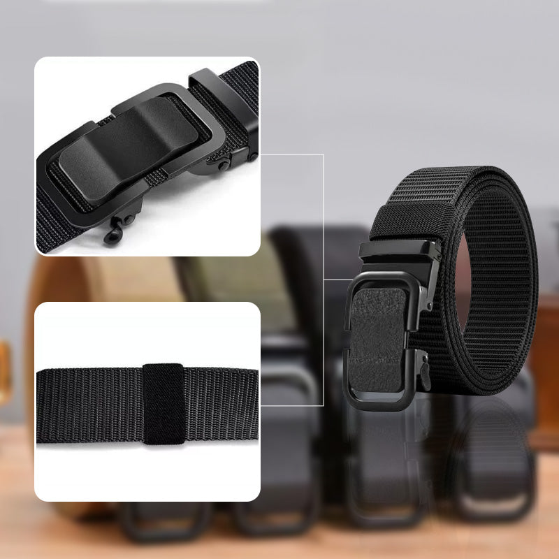 🛡️ 50% OFF NOW! 🔥 Men's Tactical Nylon Belt - Heavy-Duty Buckle & Adjustable Fit, Ideal for Outdoor/Work/Daily Use ⚙️📦