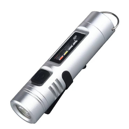 💡 Lipstick-Sized LED Flashlight | 3 Modes & Aircraft Aluminum | Christmas Sale 50% OFF | Perfect Pocket Emergency Light for Outdoor Adventures 🎁🔦