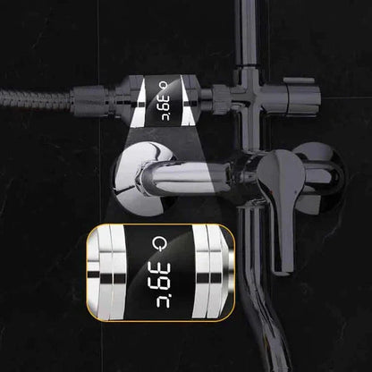 💖 New Year Special Offer: 50% OFF!!!🔥🌡️ SHOWER THERMOMETER - LCD Display with Backlight, Easy Installation Without Tools, IPX7 Waterproof, Perfect for Modern Bathroom 🛁✨