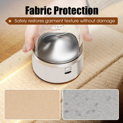 🧶 50% OFF NOW! ✨ Portable Rechargeable Fabric Shaver - 3-Speed Settings with LED Light for Sweaters & Upholstery Care 🔋✨